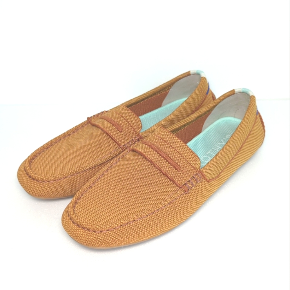 Rothy's The Driving Loafer in Cognac